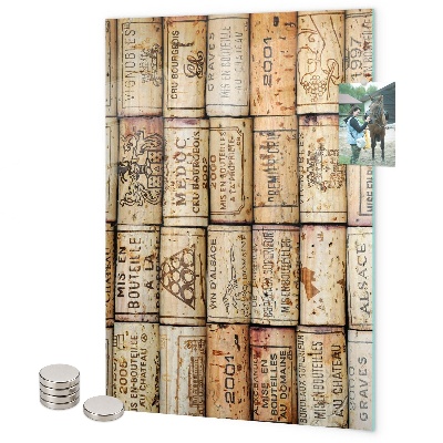 Magnet board Wijnkurken