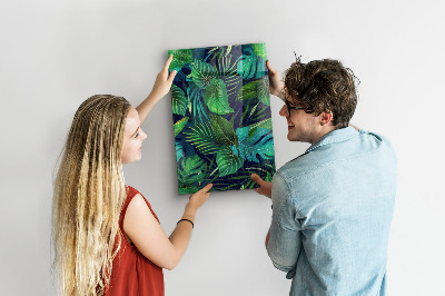 Magnet board Exotische bladeren