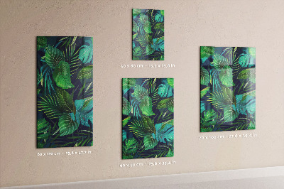 Magnet board Exotische bladeren