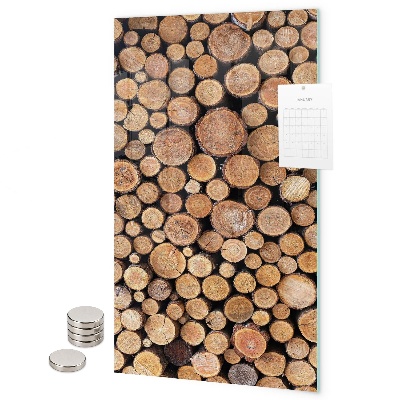 Magnet board Boomstammen