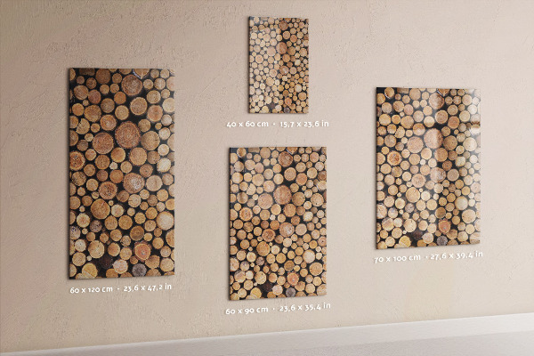 Magnet board Boomstammen
