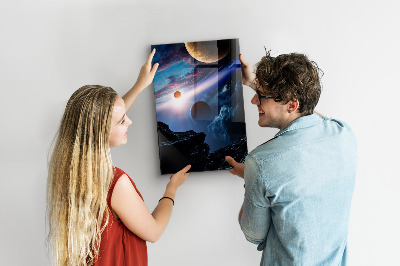 Magneet bord De ruimte van de planeet