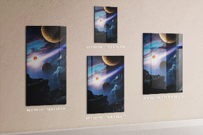 Magneet bord De ruimte van de planeet