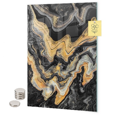 Magnet board Gouden marmer