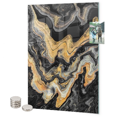 Magnet board Gouden marmer