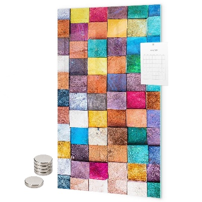Magneet bord Kleurrijk schaakbord