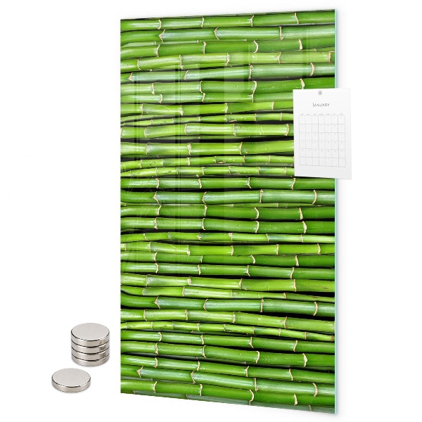 Magneet bord Groene bamboe