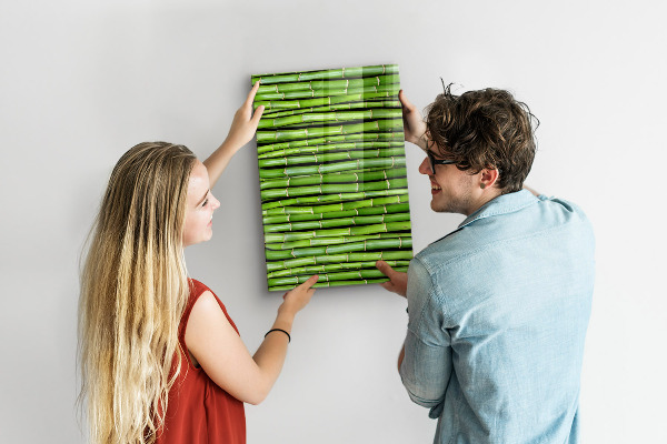 Magneet bord Groene bamboe