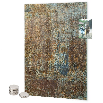Magneet bord Roest