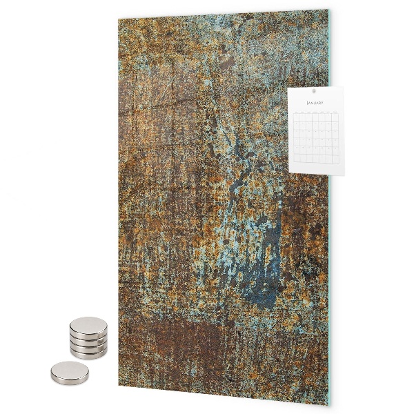 Magneet bord Roest