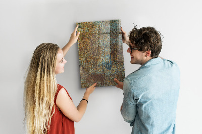 Magneet bord Roest