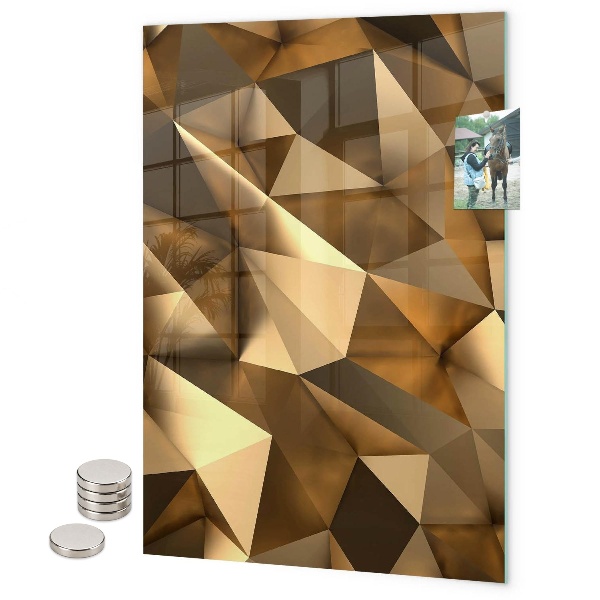 Magnet board Natuurlijk hout