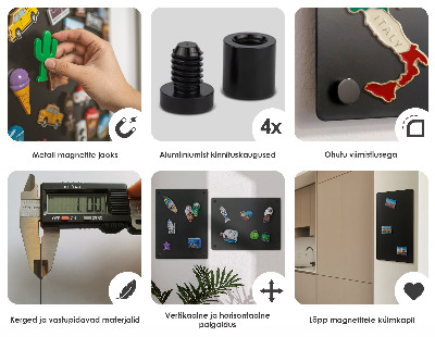 Magneetbord voor aan de muur van de vakantie