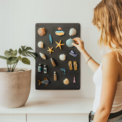 Magneetbord voor aan de muur Magneetbord voor aan de muur met het thema van de vakantie
