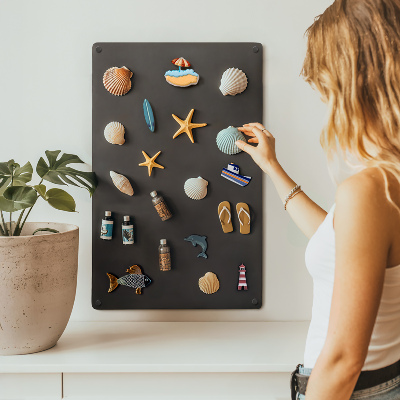 Magneetbord voor aan de muur Magneetbord voor aan de muur met het thema van de vakantie