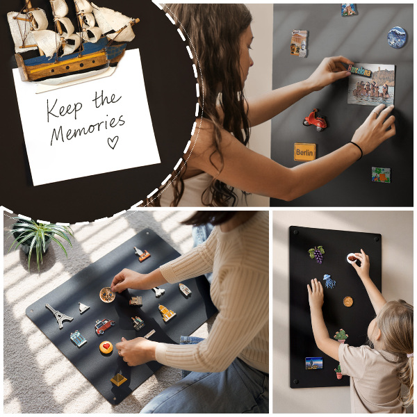 Magneetbord voor aan de muur Magneetbord voor aan de muur met het thema van de vakantie