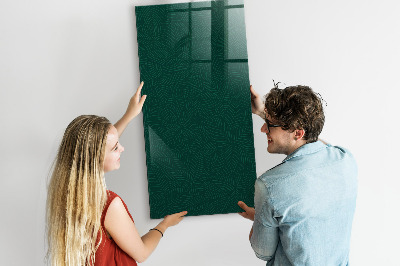 Memobord van glas met print inclusief neodymium magneten Stijlvol bord voor foto's en notities