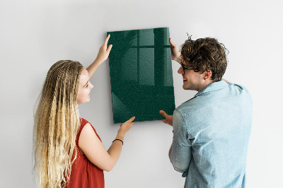 Memobord van glas met print inclusief neodymium magneten Stijlvol bord voor foto's en notities