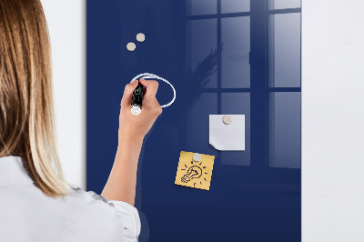 Decoratief glazen wandbord beschrijfbaar en magnetisch Magnetisch bord voor foto's en notities
