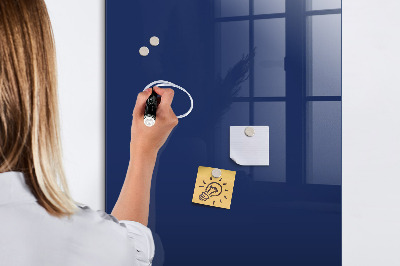 Decoratief glazen wandbord beschrijfbaar en magnetisch Magnetisch bord voor foto's en notities