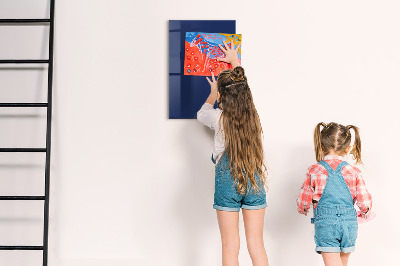 Decoratief glazen wandbord beschrijfbaar en magnetisch Magnetisch bord voor foto's en notities