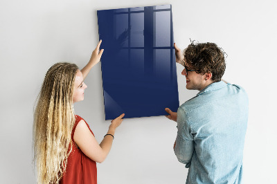 Decoratief glazen wandbord beschrijfbaar en magnetisch Magnetisch bord voor foto's en notities