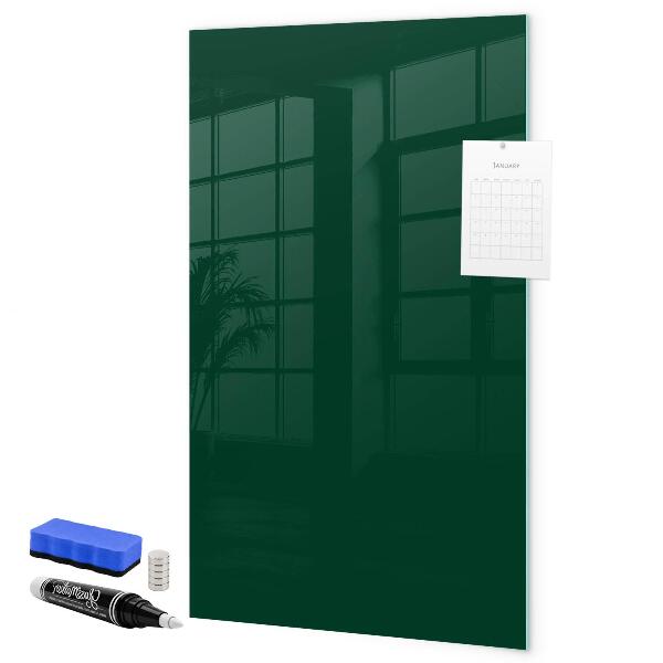Memobord van glas met print inclusief neodymium magneten Magnetisch bord voor foto's en notities