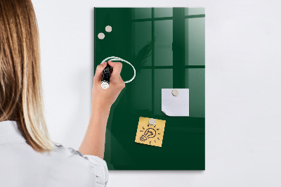 Memobord van glas met print inclusief neodymium magneten Magnetisch bord voor foto's en notities