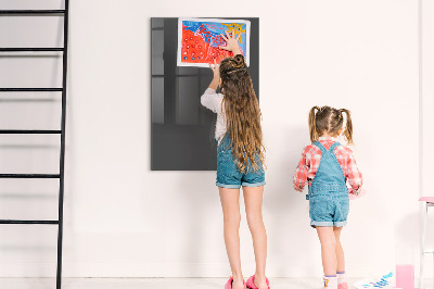 Decoratief glazen wandbord beschrijfbaar en magnetisch Magnetisch bord voor notities en foto's