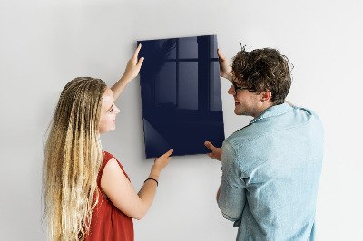 Decoratief glazen wandbord beschrijfbaar en magnetisch Modern prikbord voor notities en foto's