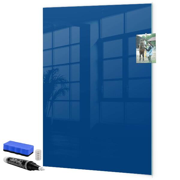 Decoratief glazen wandbord beschrijfbaar en magnetisch Magnetisch bord voor foto's en notities