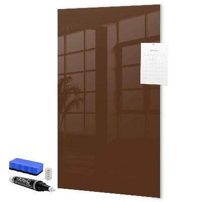 Memobord van glas met print inclusief neodymium magneten Een stijlvol bord voor notities en foto's