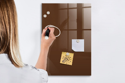 Memobord van glas met print inclusief neodymium magneten Een stijlvol bord voor notities en foto's
