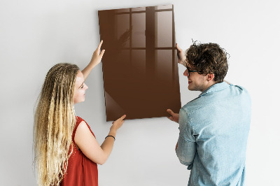 Memobord van glas met print inclusief neodymium magneten Een stijlvol bord voor notities en foto's
