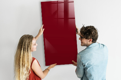 Memobord van glas met print inclusief neodymium magneten Magnetisch bord voor notities en foto's