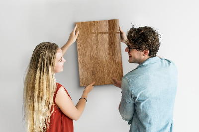 Decoratief glazen wandbord beschrijfbaar en magnetisch Magnetisch bord voor foto's en notities