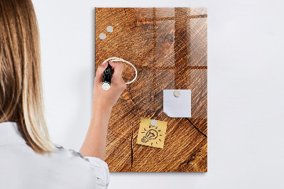 Memobord van glas met print inclusief neodymium magneten Memobord met magneten en foto's