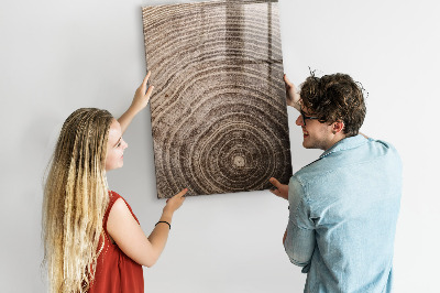 Decoratief glazen wandbord beschrijfbaar en magnetisch Magnetisch bord voor foto's en notities