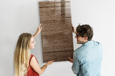 Decoratief glazen wandbord beschrijfbaar en magnetisch Modern prikbord voor foto's en notities