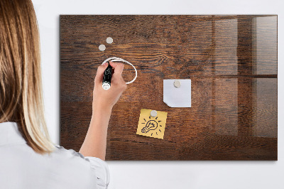 Decoratief glazen wandbord beschrijfbaar en magnetisch Een knusse ruimte om je herinneringen tentoon te stellen.