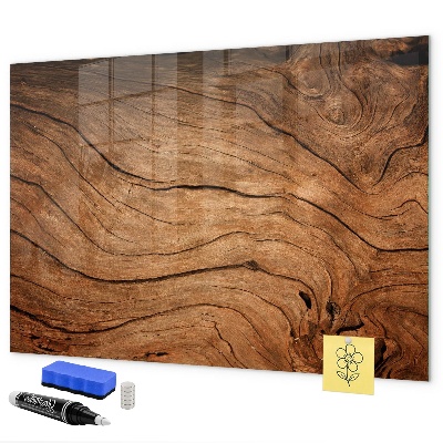 Decoratief glazen wandbord beschrijfbaar en magnetisch Modern magnetisch fotobord