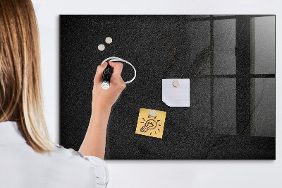 Decoratief glazen wandbord beschrijfbaar en magnetisch Notitie- en fotobord