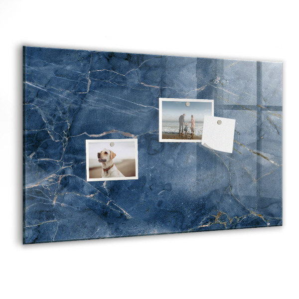 Memobord van glas met print inclusief neodymium magneten Magnetisch bord voor notities en foto's