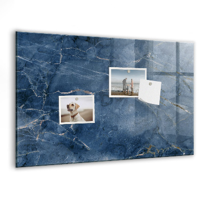 Memobord van glas met print inclusief neodymium magneten Magnetisch bord voor notities en foto's