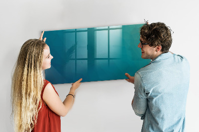 Memobord van glas met print inclusief neodymium magneten Praktische accessoires voor op kantoor en thuis.