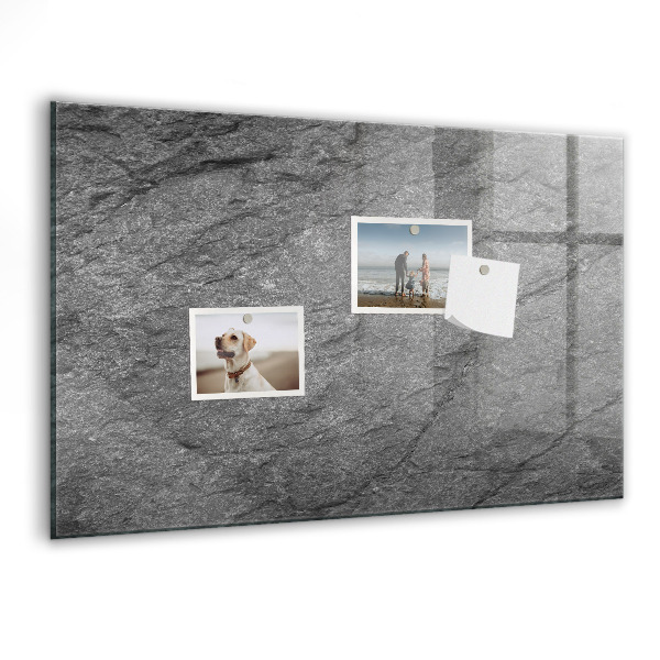 Decoratief glazen wandbord beschrijfbaar en magnetisch Magnetisch bord voor foto's en notities