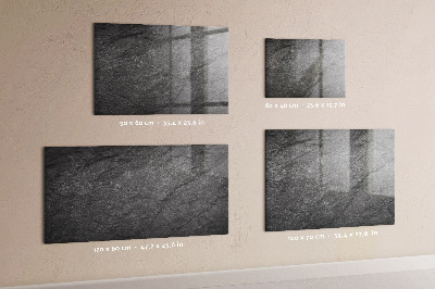 Decoratief glazen wandbord beschrijfbaar en magnetisch Magnetisch bord voor foto's en notities
