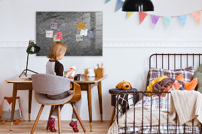 Decoratief glazen wandbord beschrijfbaar en magnetisch Magnetisch bord voor foto's en notities