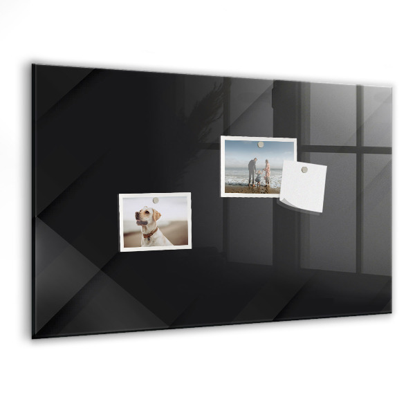 Memobord van glas met print inclusief neodymium magneten Memobord met magneten en foto's