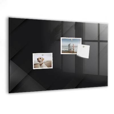 Memobord van glas met print inclusief neodymium magneten Memobord met magneten en foto's
